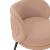 Kaya Pleated Velvet Dining Chair 