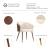 Reeva Leatherette Dining Chair