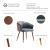 Reeva Leatherette Dining Chair