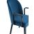 Hillman Velvet Upholstered Dining Arm Chair 