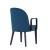 Hillman Velvet Upholstered Dining Arm Chair 