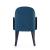 Hillman Velvet Upholstered Dining Arm Chair 