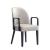 Hillman Upholstered Dining Arm Chair 