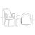 Hillman Upholstered Dining Arm Chair 