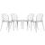 Dynamic Plastic Dining Chair (Set of 4)
