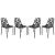 Devon Outdoor Aluminum Dining Chair (Set of 4)