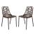 Devon Outdoor Aluminum Dining Chair (Set of 2)