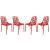 Devon Outdoor Aluminum Dining Chair (Set of 4)