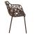 Devon Outdoor Aluminum Dining Arm Chair (Set of 4)