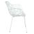 Devon Outdoor Aluminum Dining Arm Chair (Set of 4)