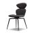 Antler Leatherette Swivel Dining Chair