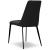 Seville Letherette Dining Chair w/ Matte Black Legs