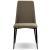 Seville Letherette Dining Chair w/ Matte Black Legs