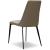 Seville Letherette Dining Chair w/ Matte Black Legs