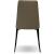 Seville Letherette Dining Chair w/ Matte Black Legs