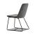 Zipper Velvet Dining Chair
