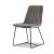 Zipper Velvet Dining Chair