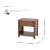 Trevin Wood Veneer Nighstand