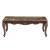 Lotus Rectangle Faux Marble Top Coffee Table