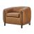 Cordelia Faux Leather Accent Chair