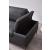 Decker Top Grain Leather Sectional with Storage Arm, Left Arm Chaise Facing