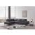 Decker Top Grain Leather Sectional with Storage Arm, Left Arm Chaise Facing