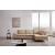 Decker Top Grain Leather Sectional with Storage Arm, Right Arm Chaise Facing