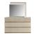 Delfano Wood Veneer Bedroom Set