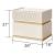 Delfano 2-Drawer Wood Veneer Nightstand
