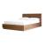 Della Storage Wood Veneer Bed