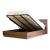 Della Storage Wood Veneer Queen Size Bed