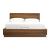 Della Storage Wood Veneer Queen Size Bed