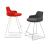 Dervish Wire Metal Bar Stool