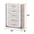 Desire Wood Chest w/5 Drawers & LED Light