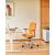 Ogi T Office Single Straight Desk, W62.9