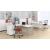Optima Office Lockable High Desk Pedestal w/3 Metal Sided Drawers