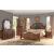 Destiny Bedroom Set with Faux Leather Upholstered Headboard