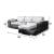 Marcel L-Shaped Fabric Convertible Storage Sectional Sofa