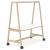Nova Wood Rectangular Melamine Multipurpose Table w/Castors