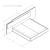 Warsaw Glossy Platform LED King Size Bed