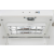 Disinfection cabinet for clothes with UV-C fluorescent lamps