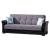Diva Fabric/PU Convertible Sofabed