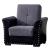 Diva Fabric/PU Convertible Chair
