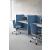 Link 3-Person Office Modular Screen System, Composition 3