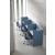 Link 3-Person Office Modular Screen System, Composition 3