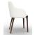 Adel Fabric/Wood Customizable Dining Armchair w/Wooden Base
