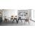 Cartesio W78.7-inch Ceramic/Metal/Wood Customizable Rectangular Dining Table