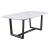 Madan Marble/Wood Dining Table