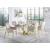 Barnard Glass/Steel Dining Room Set