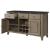 Charnell Marble/Wood Server w/3 Drawers & 2 Doors